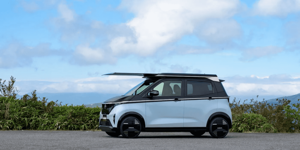 Nissan’s EV solar