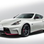 日产Fairlady Z NISMO改款跑车,红色饰条黑色轮毂,手动挡新选项