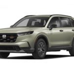 2026款本田CR-V混动SUV,TrailSport版本,黑色轮毂越野风格