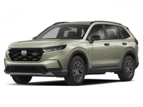 2026款本田CR-V混动SUV，TrailSport版本，黑色轮毂越野风格