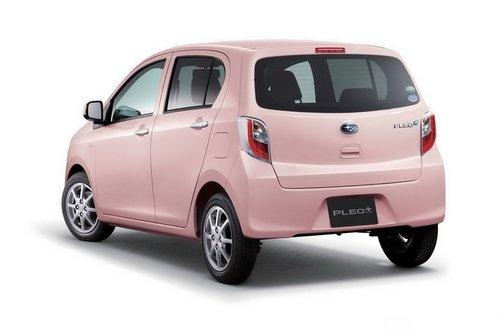 斯巴鲁Pleo Plus轻自动车，小型掀背造型，日本市场改良版
