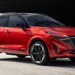 2026款日产Qashqai跨界SUV,红黑双色车身,e-POWER混动车型