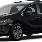 2026款本田Odyssey家用MPV,黑色车身,V6动力十速变速箱